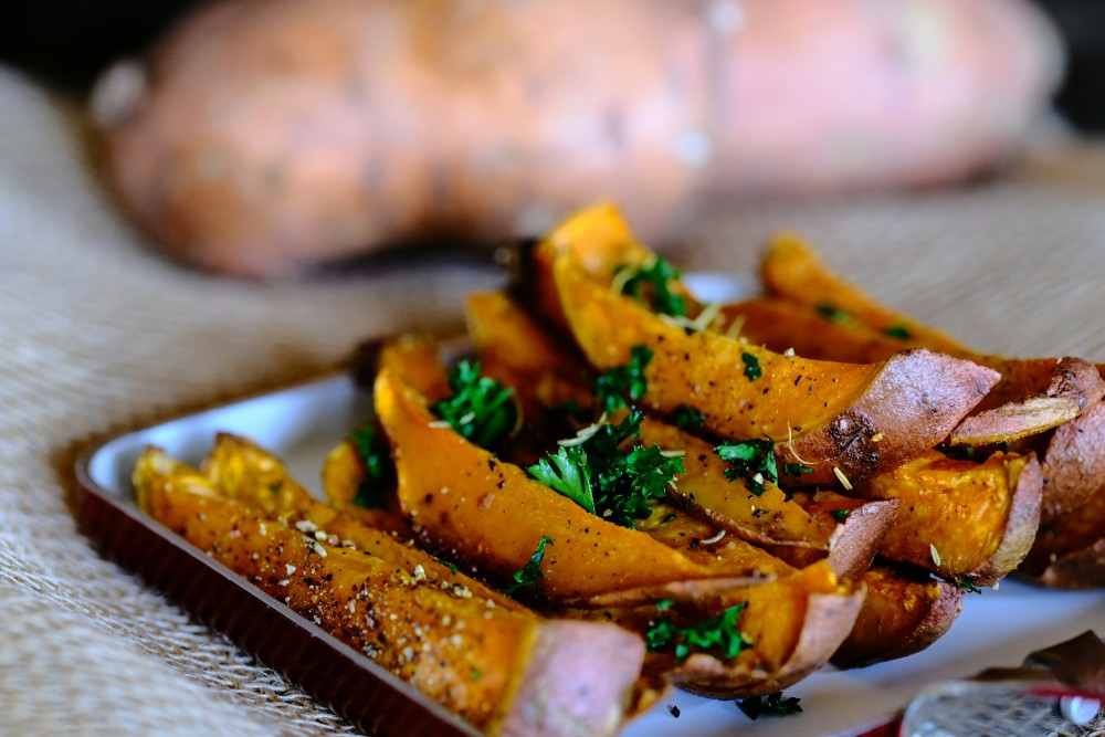 Frites de patates douces