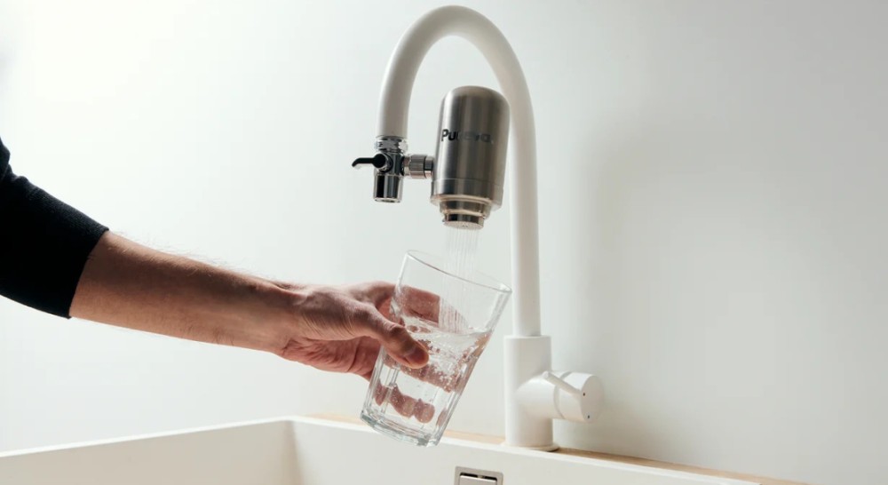 Présentation d'un exemple de filtre pour robinet pour boire l'eau du robinet sans risque